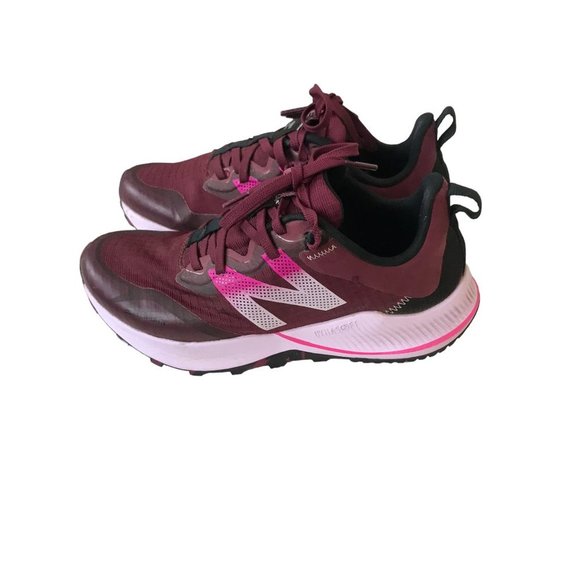 NEW Balance Trail Dynasoft Maroon Coloured  Sneakers Size 8 - Picture 4 of 6